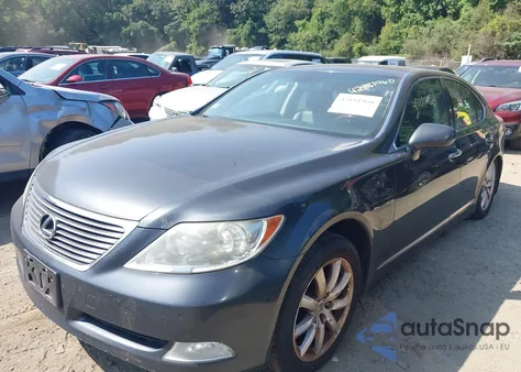 2009 Lexus Ls 460 из США, поврежденный, VIN JTHCL46F095002112